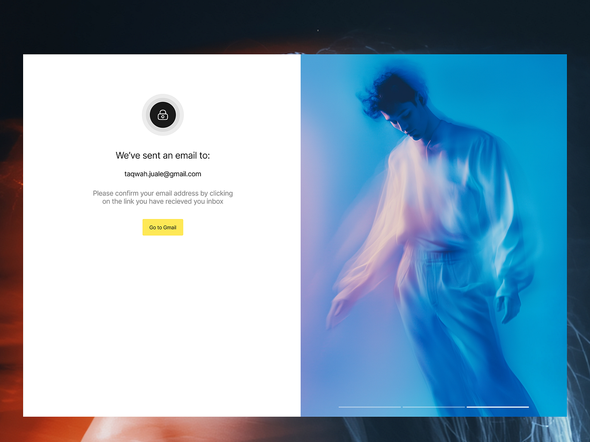 AI Content Verification Signup Page | Onboarding UI UX Design Image 0