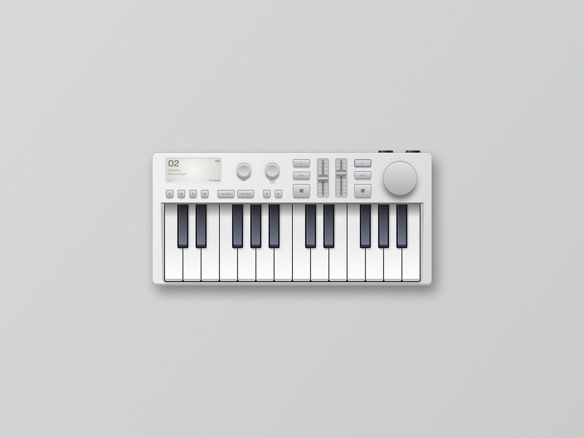 Midi Controller Skeuomorphic Image 0