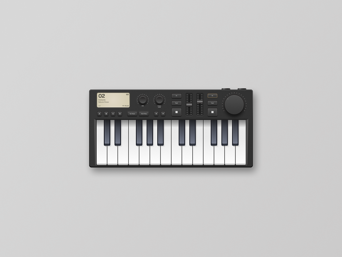 Midi Controller Skeuomorphic Image 1