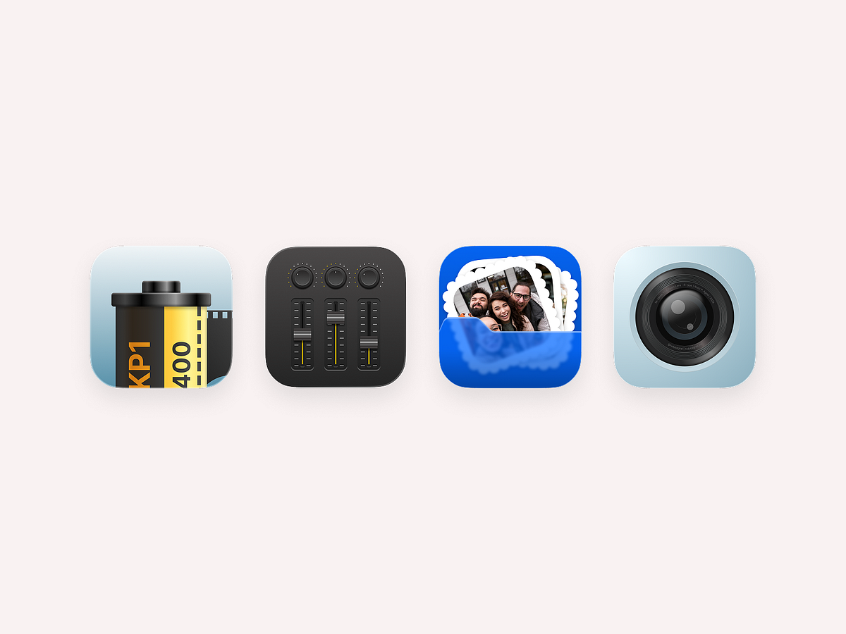 Recen Designs for Icons