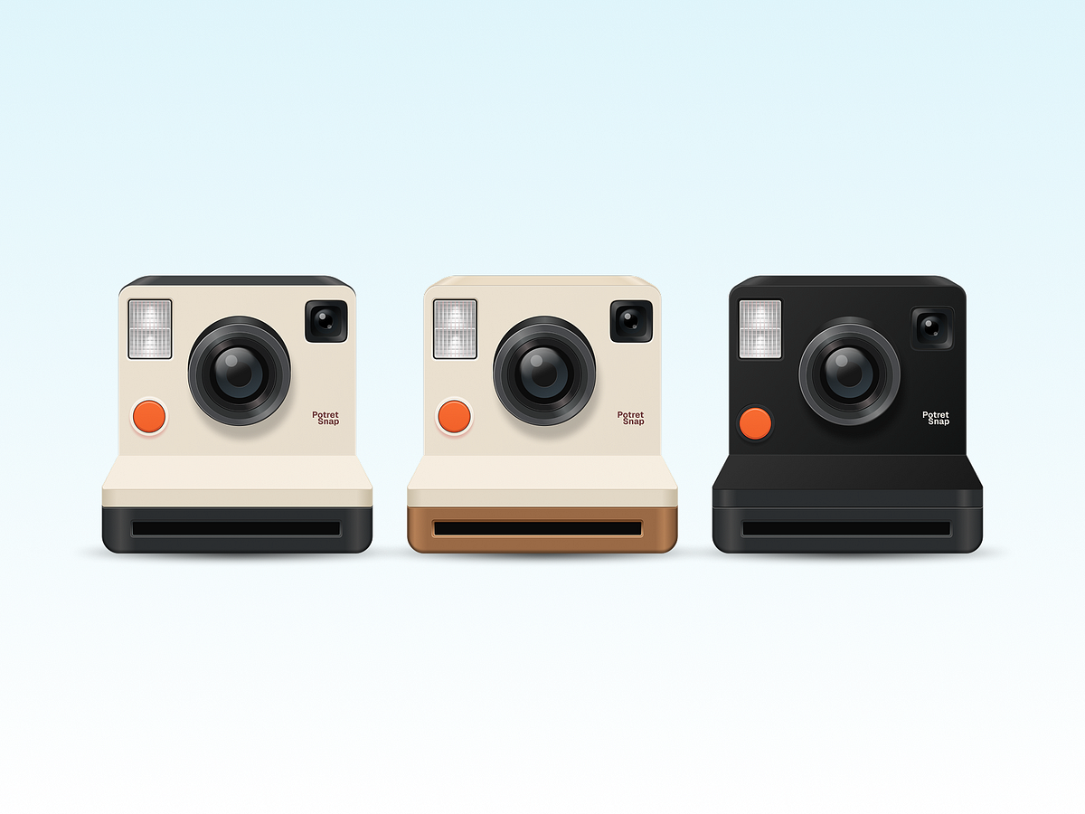 Polaroid Skeuomorphic Assets