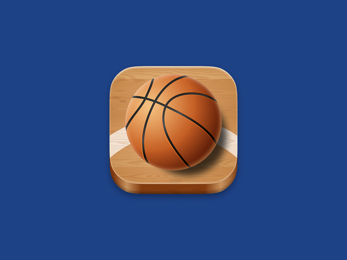 Basketball Icon Design