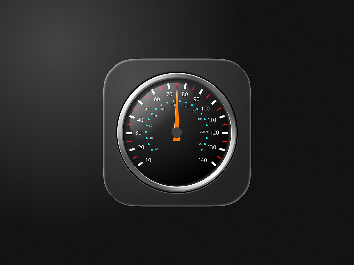 Speedometer Icon Image 0