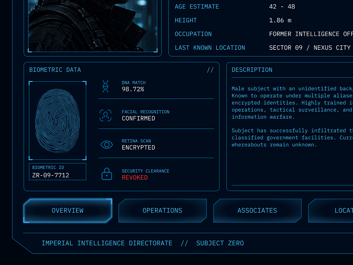 SCI-FI UI PERSONNEL ARCHIVE Image 2
