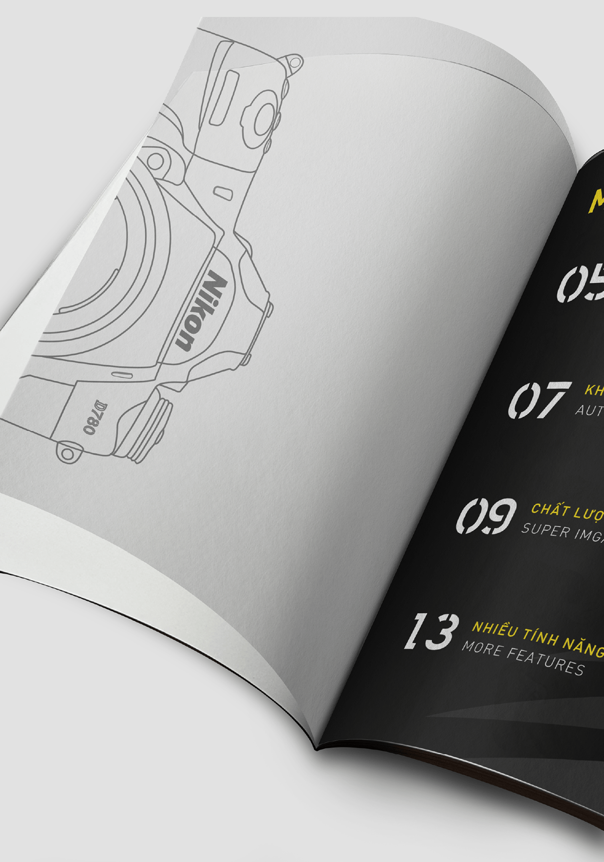 [ Catalogue Editorial Design ] NIKON D780 Catalogue Image 1