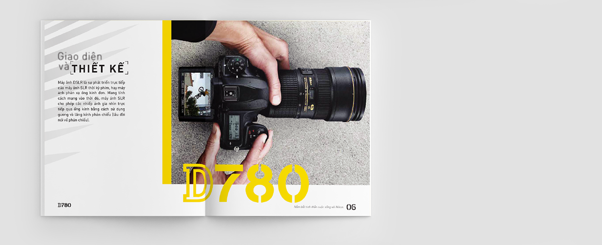 [ Catalogue Editorial Design ] NIKON D780 Catalogue Image 4