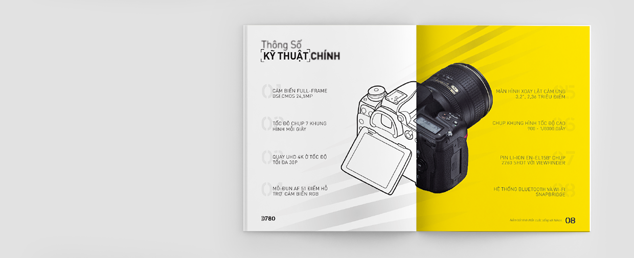 [ Catalogue Editorial Design ] NIKON D780 Catalogue Image 5