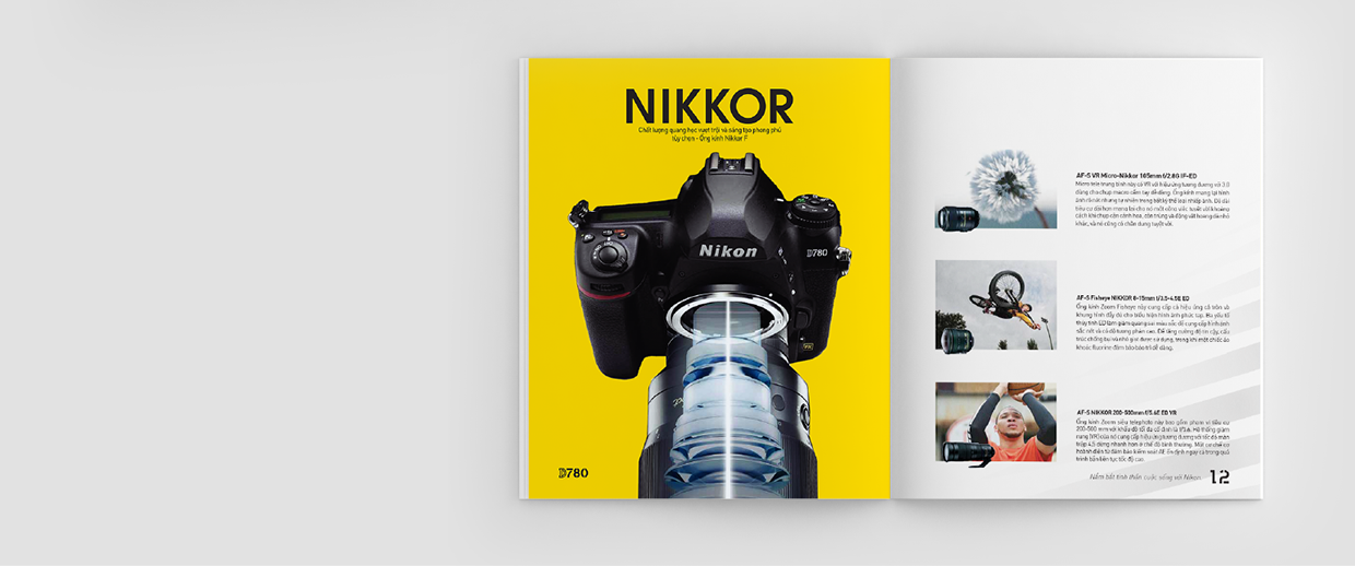 [ Catalogue Editorial Design ] NIKON D780 Catalogue Image 7