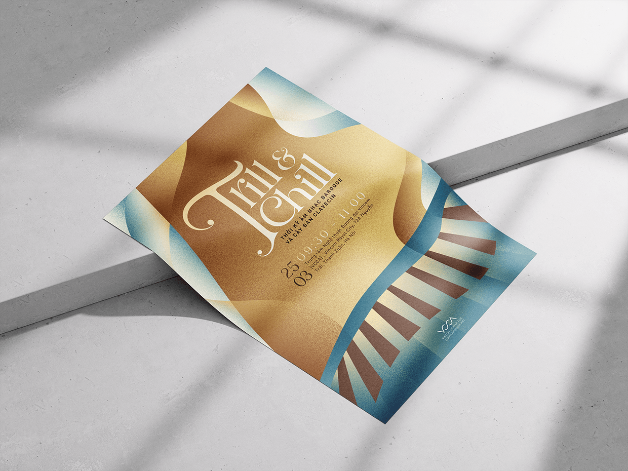 [Poster Design] Trill & Chill Music Event Poster Image 1