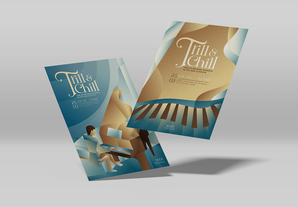 [Poster Design] Trill & Chill Music Event Poster Image 2
