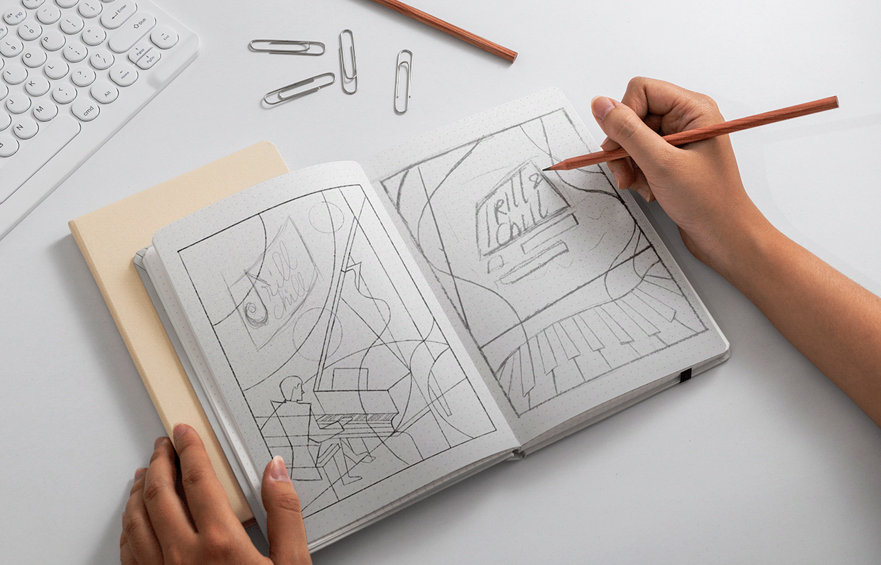 [Poster Design] Trill & Chill Music Event Poster Image 3