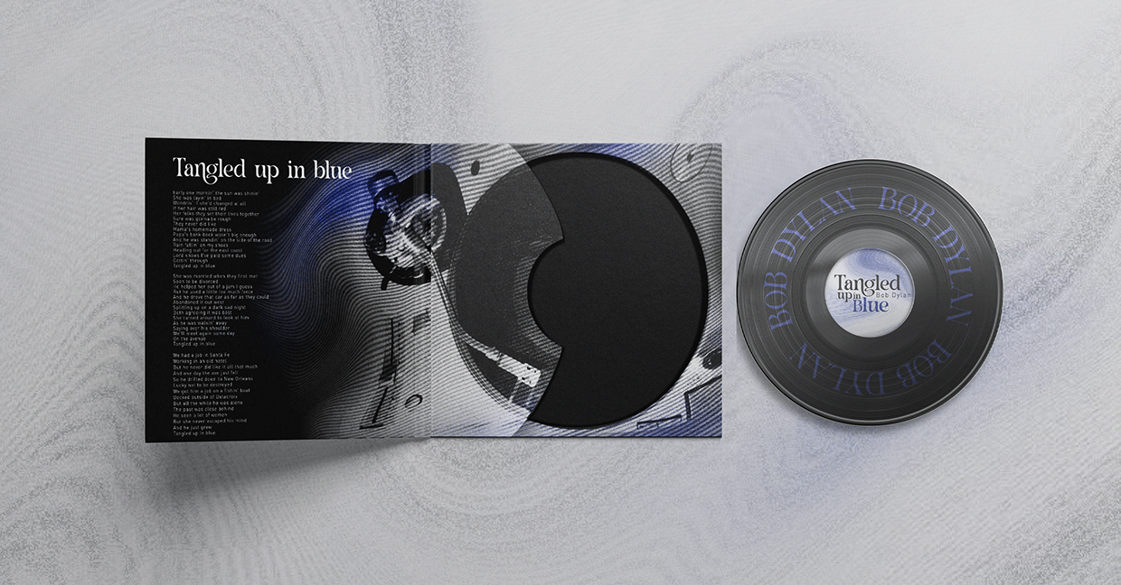 Tangled up in Blue - Album Design Image 4