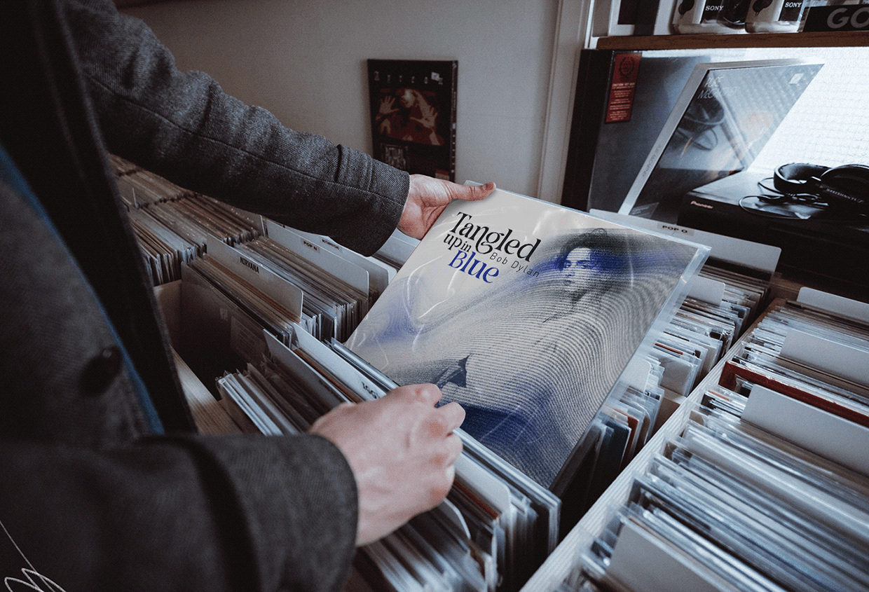 Tangled up in Blue - Album Design Image 5