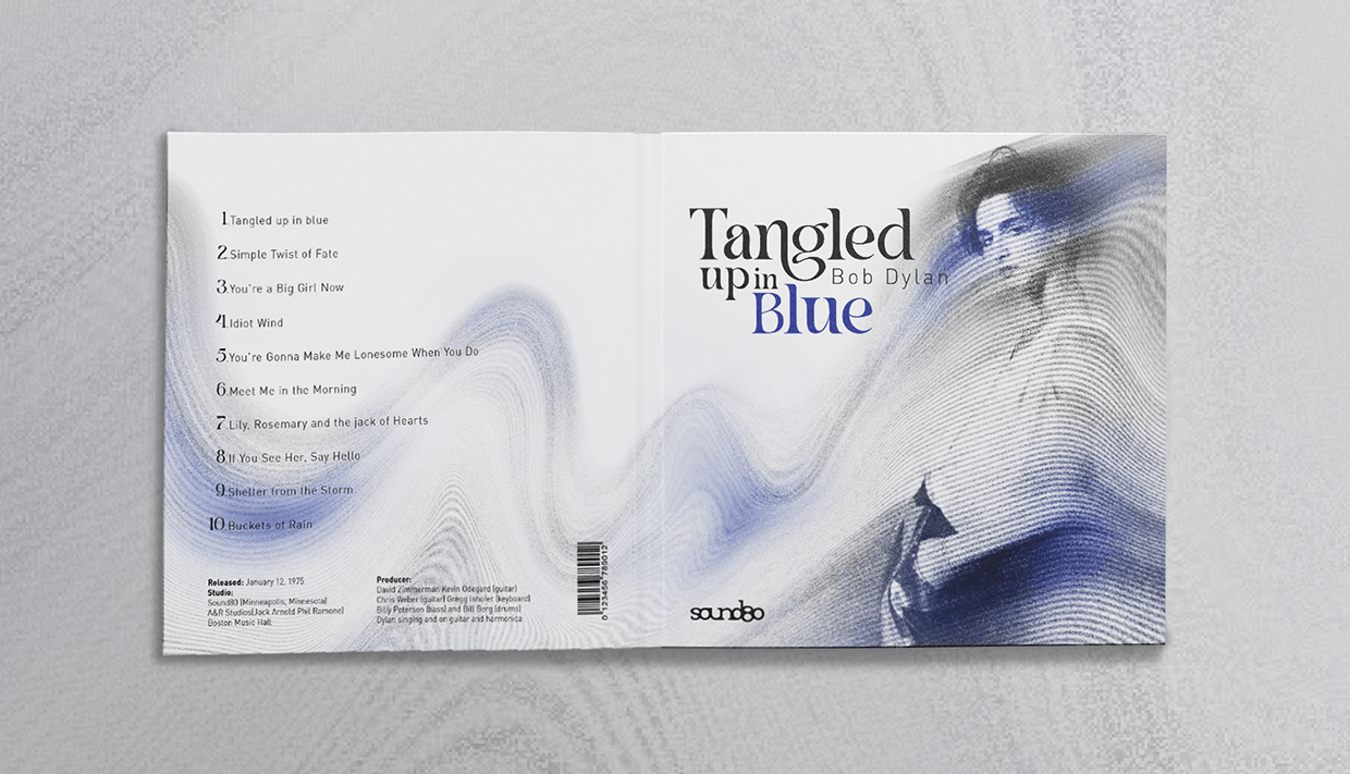 Tangled up in Blue - Album Design Image 6
