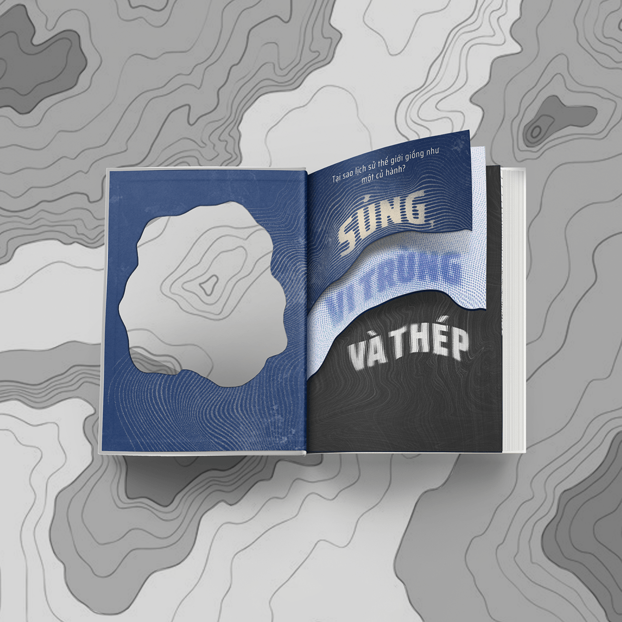 [BOOK COVER DESIGN] SÚNG, VI TRÙNG VÀ THÉP Image 0