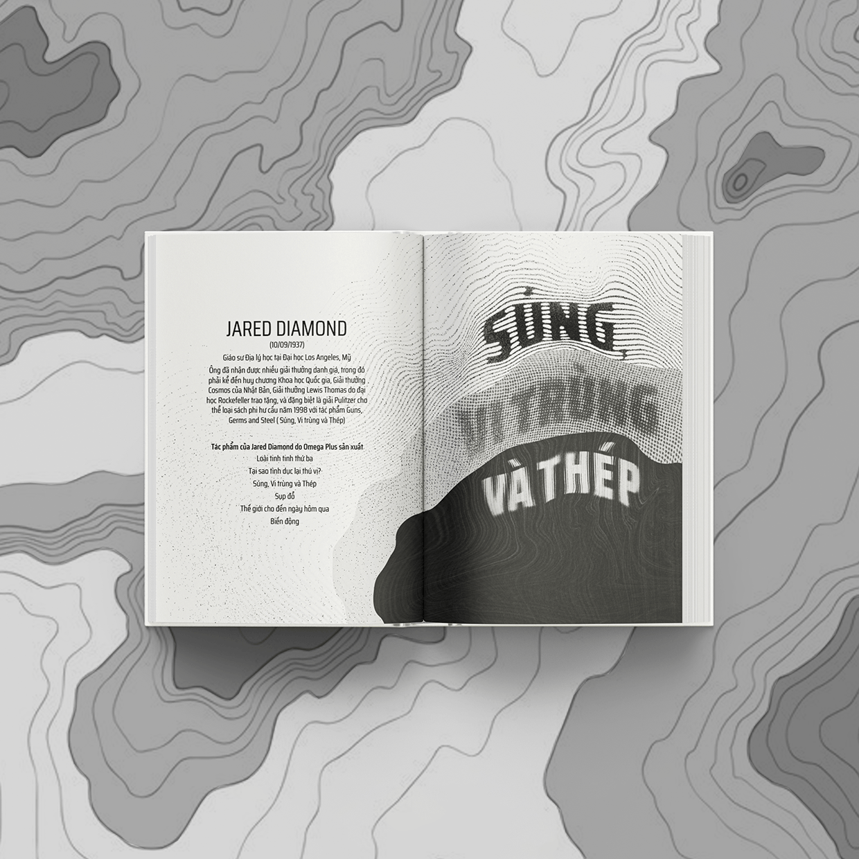 [BOOK COVER DESIGN] SÚNG, VI TRÙNG VÀ THÉP Image 1