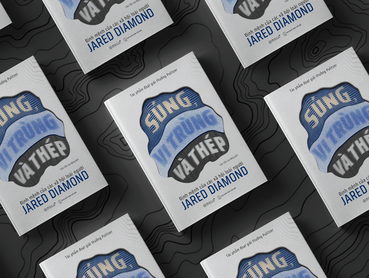 [BOOK COVER DESIGN] SÚNG, VI TRÙNG VÀ THÉP Image 2