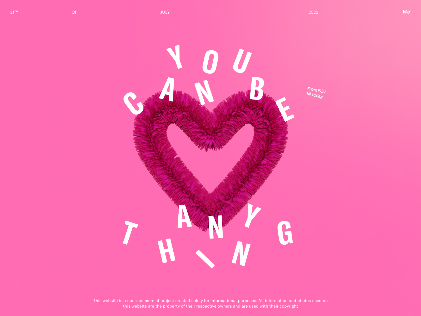 #YOUCANBEANYTHING - Awwwards SOTD