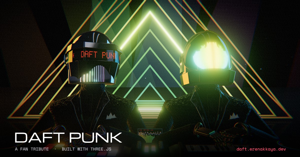 DAFT PUNK · a fan tribute light show