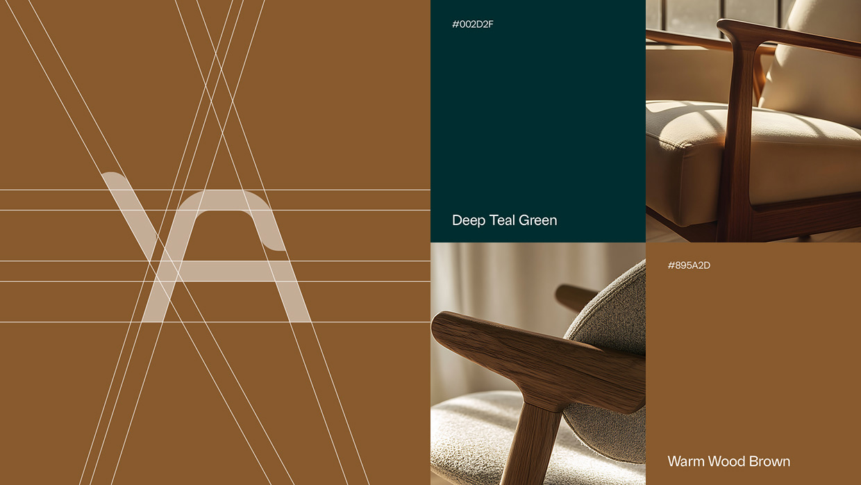 ANIA - Contemporary Wooden Furniture Brand Identity Image 3