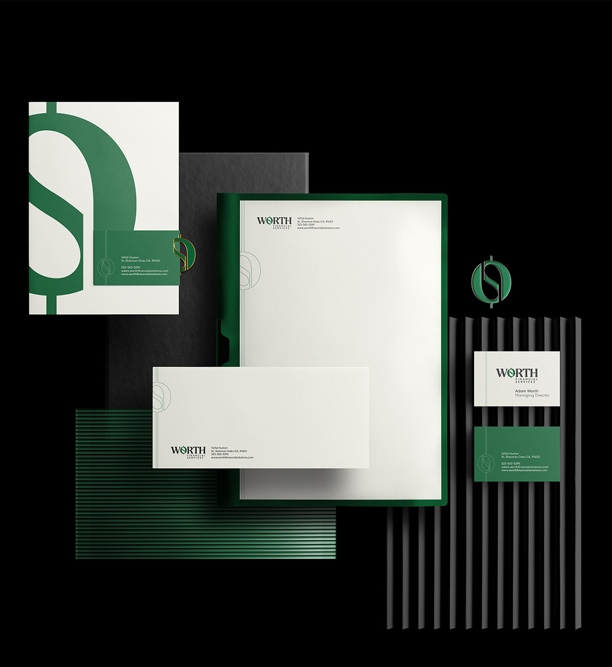 Worth Financial Services Branding Image 3