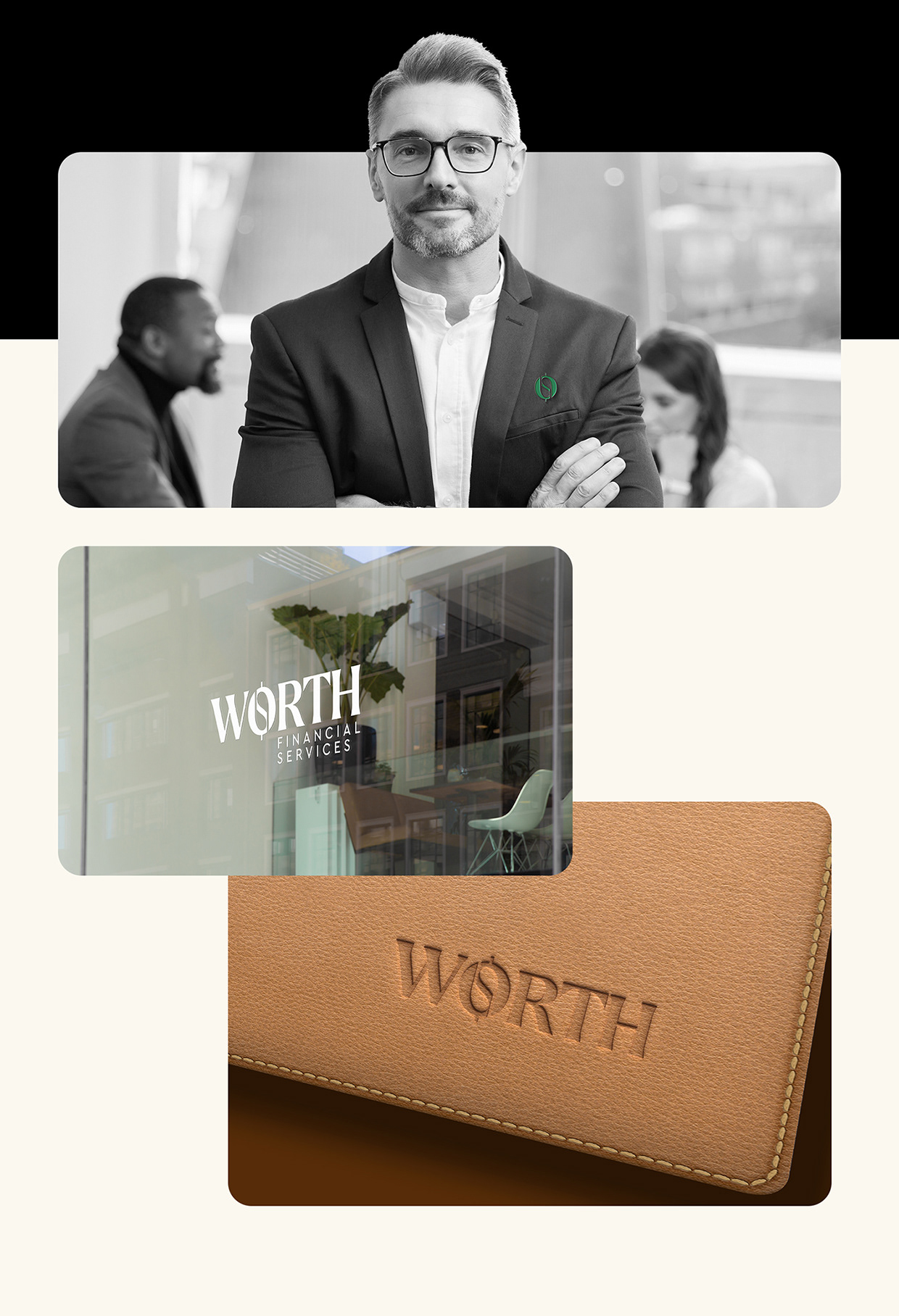 Worth Financial Services Branding Image 4