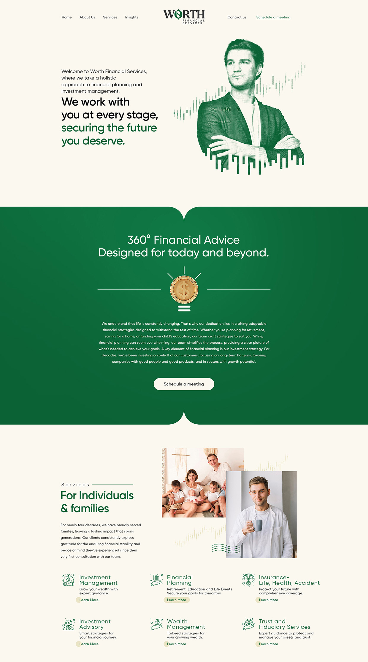 Worth Financial Services Branding Image 8