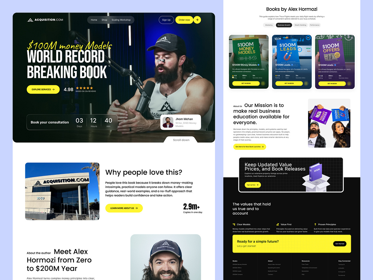 Personal Branding Website Design