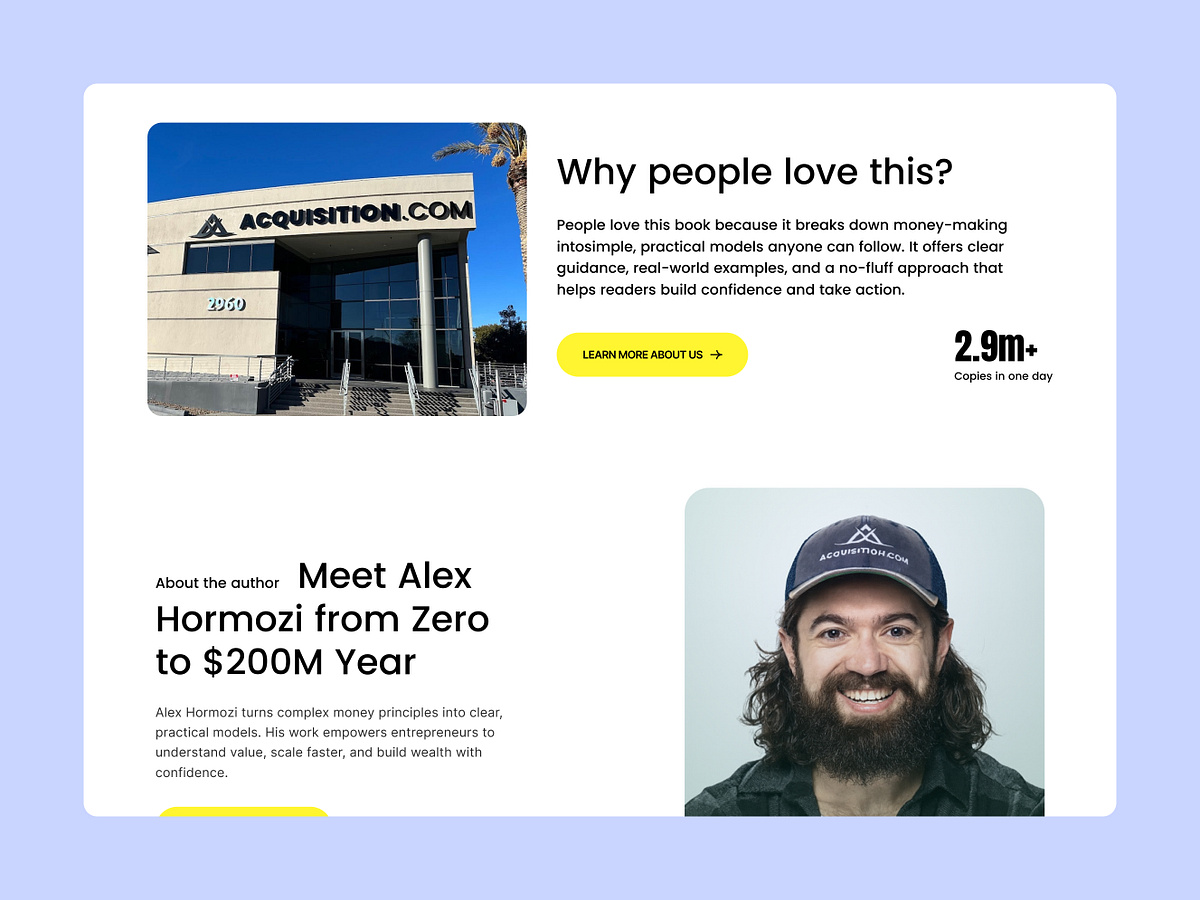 Personal Branding Website Design Image 1