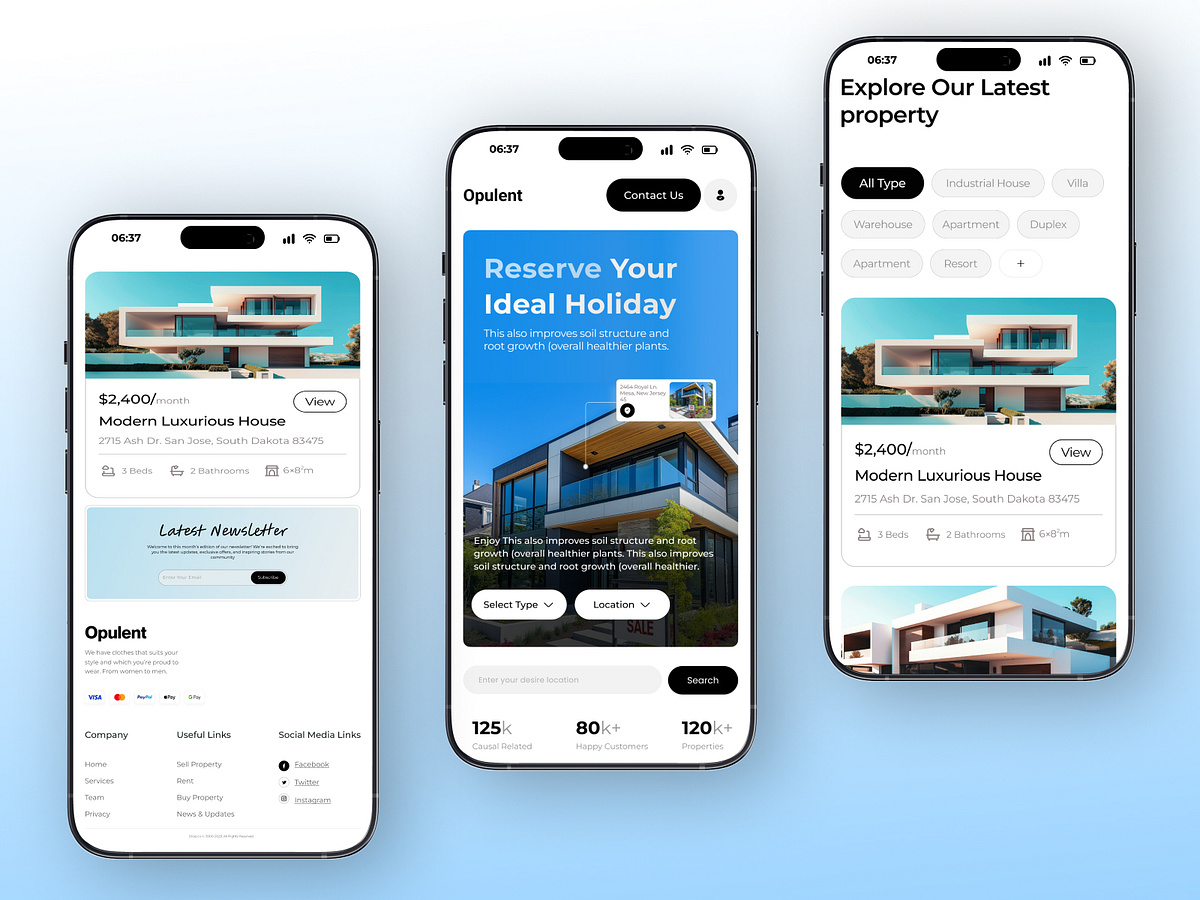 Real Estate Website — Mobile Responsive Design Image 0