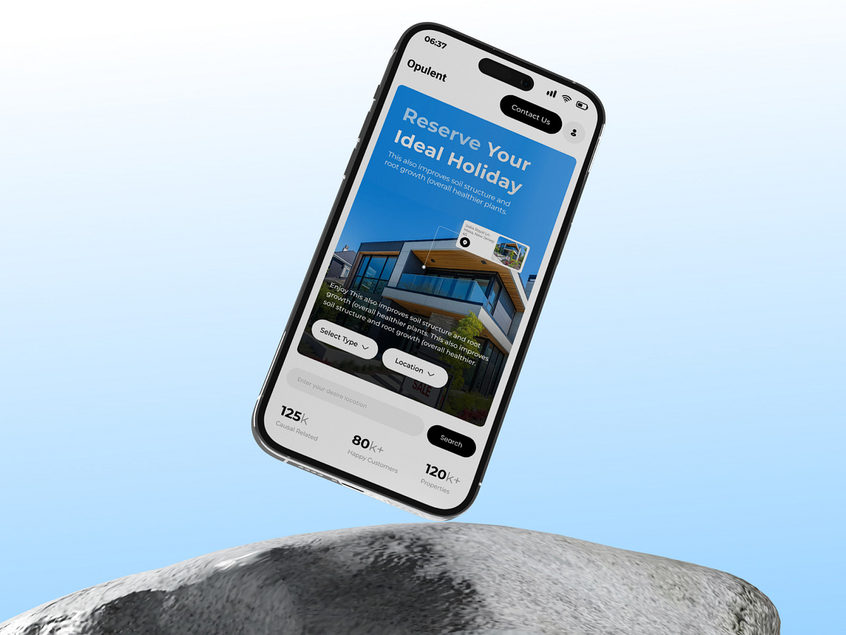 Real Estate Website — Mobile Responsive Design Image 1