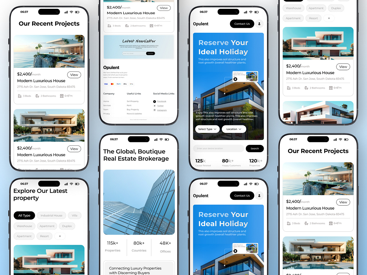Real Estate Website — Mobile Responsive Design Image 2