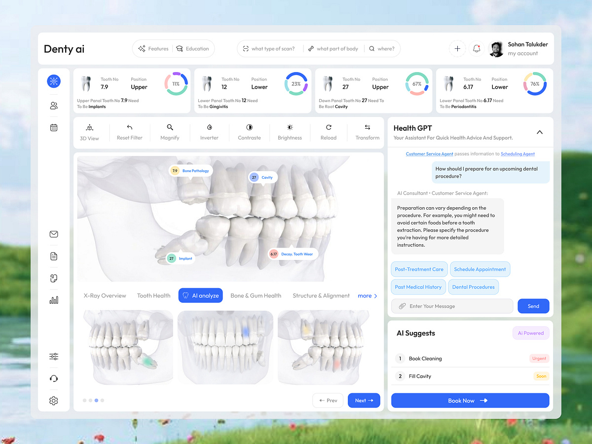AI-Powered Dental Analytics Dashboard Image 0