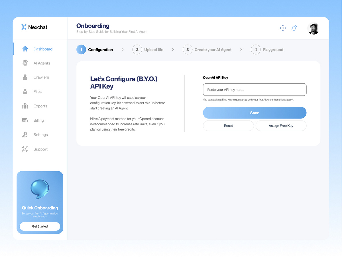 AI Customer Support - Dashboard UI Design Image 3