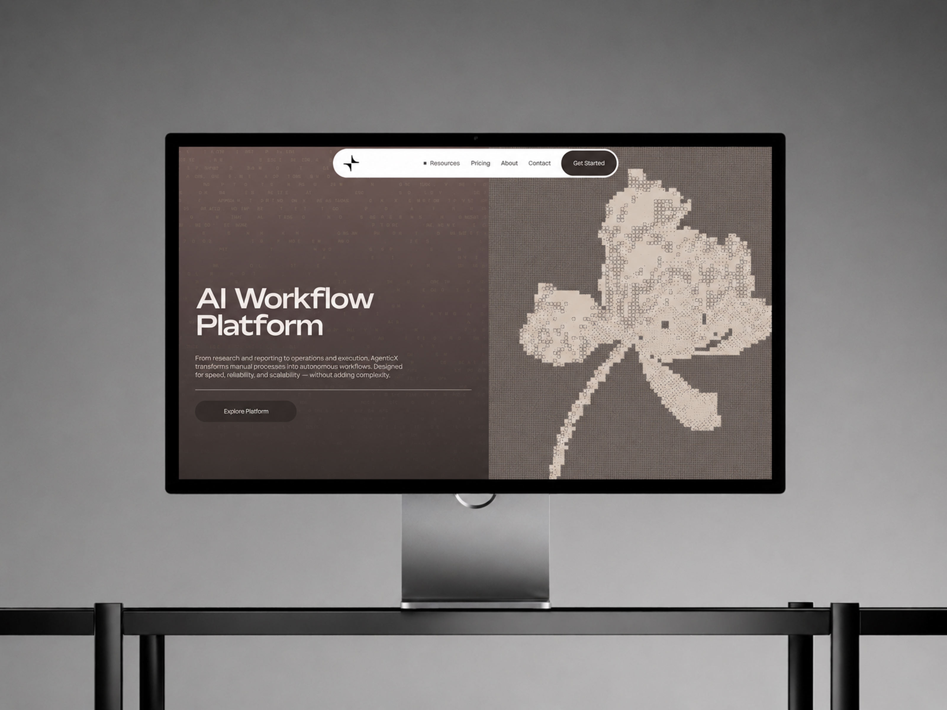 AgenticX — AI Agent Framer Template Image 0
