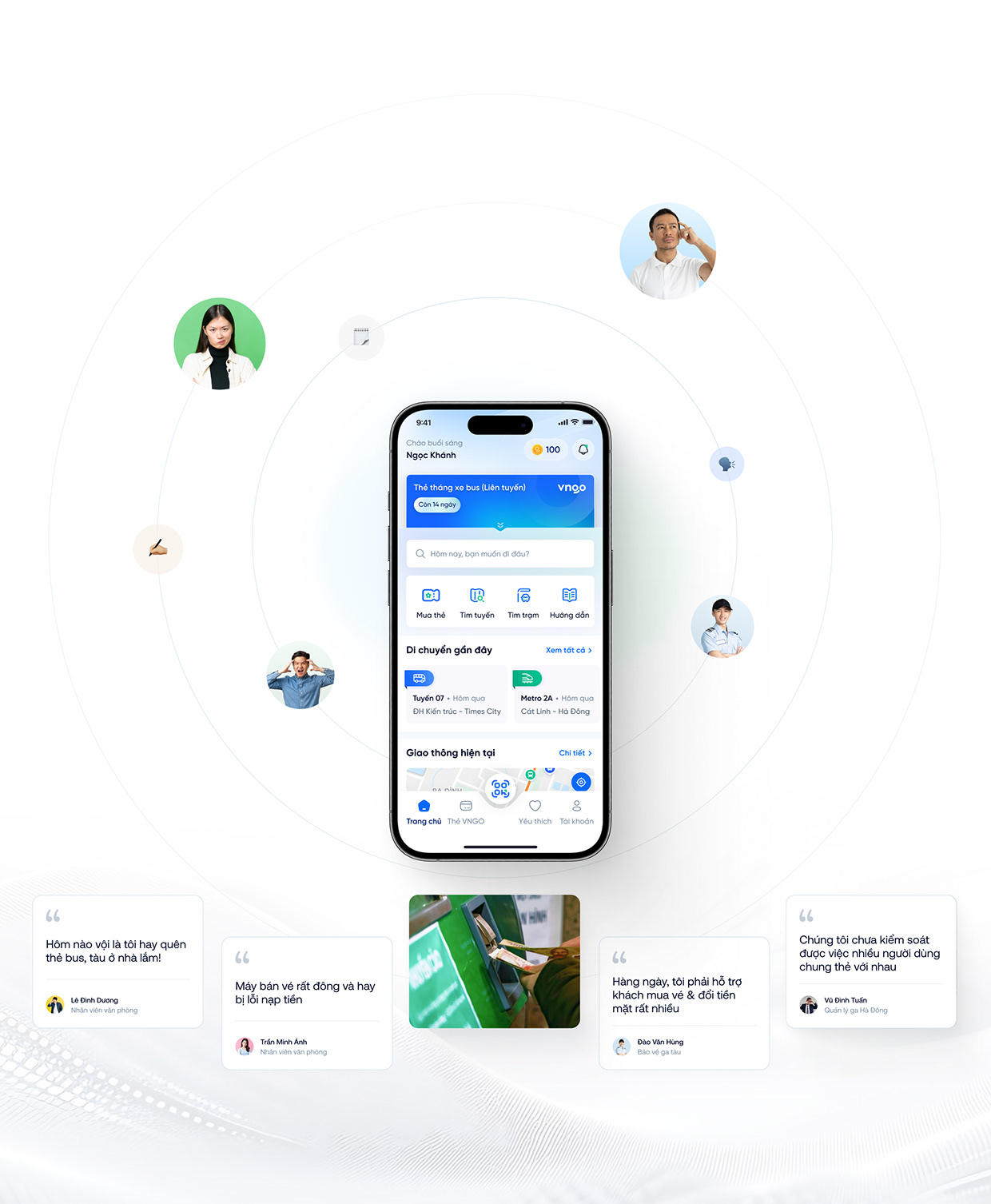 VNGO - Giải pháp liên kết giao thông công cộng | UX/UI Image 5