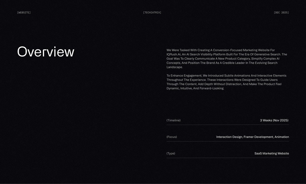 AI Product Launch Website Image 0