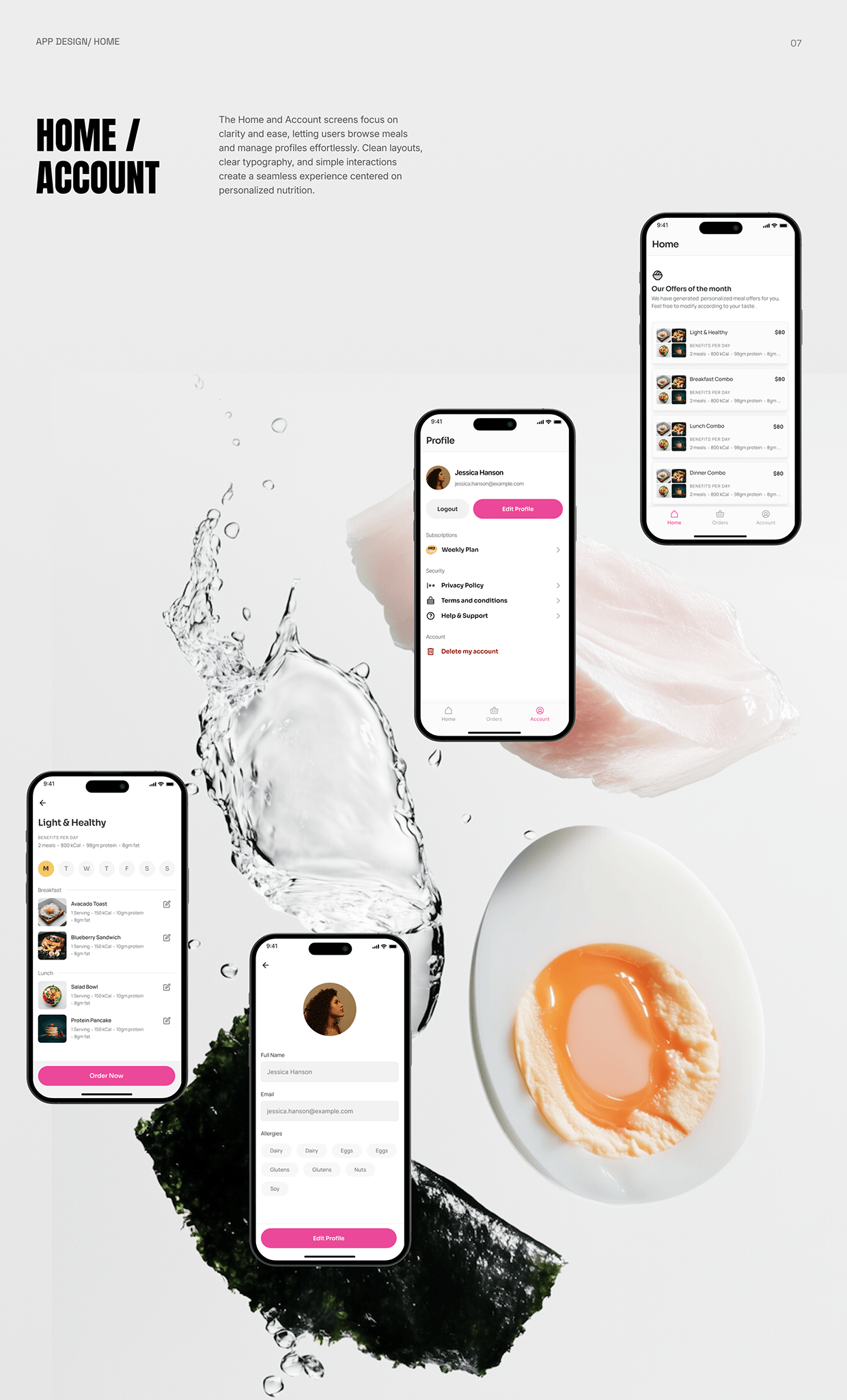 SuperChick AI-Powered Nutrition Platform Design Image 5