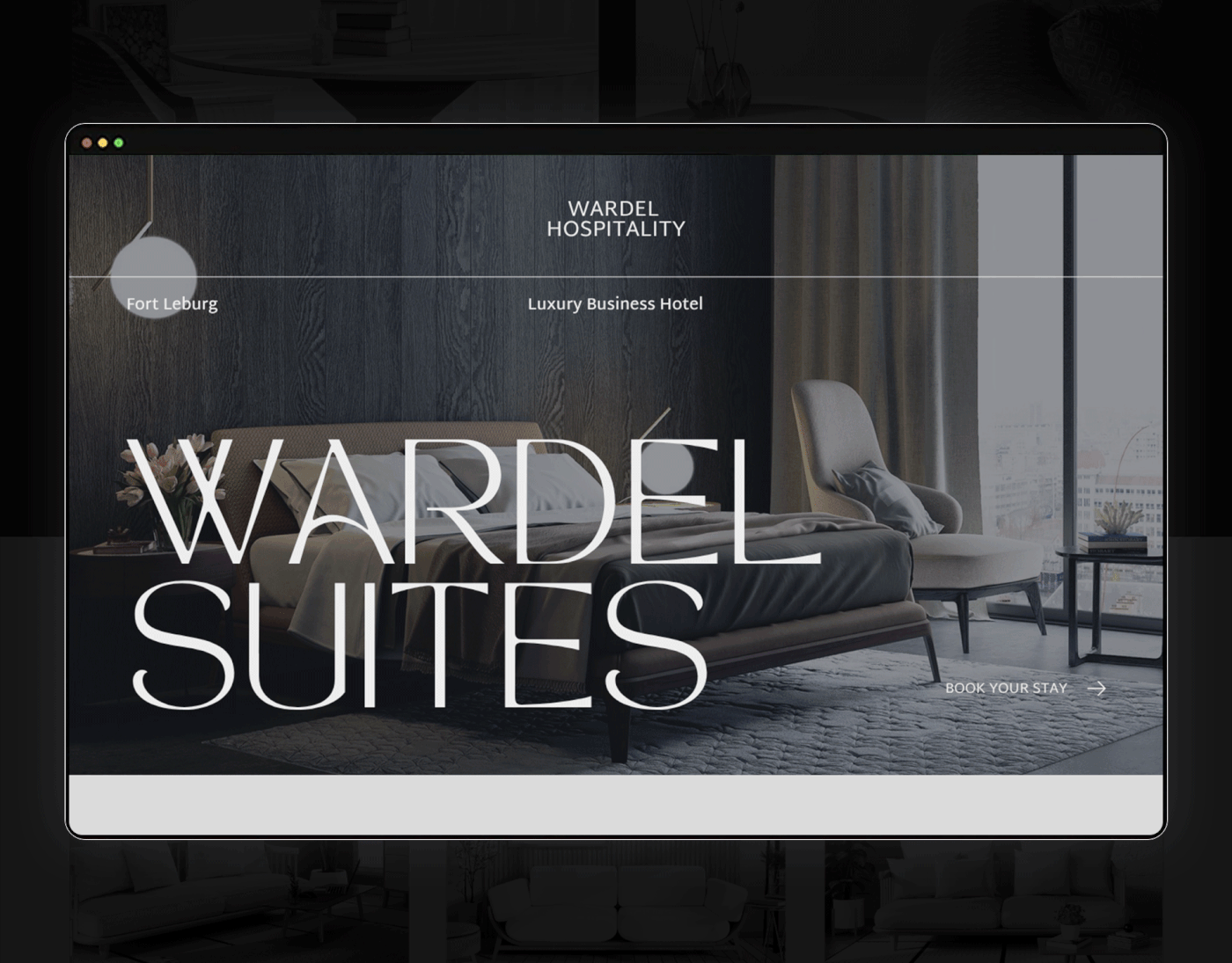 Landing Page For Luxury Business Hotel