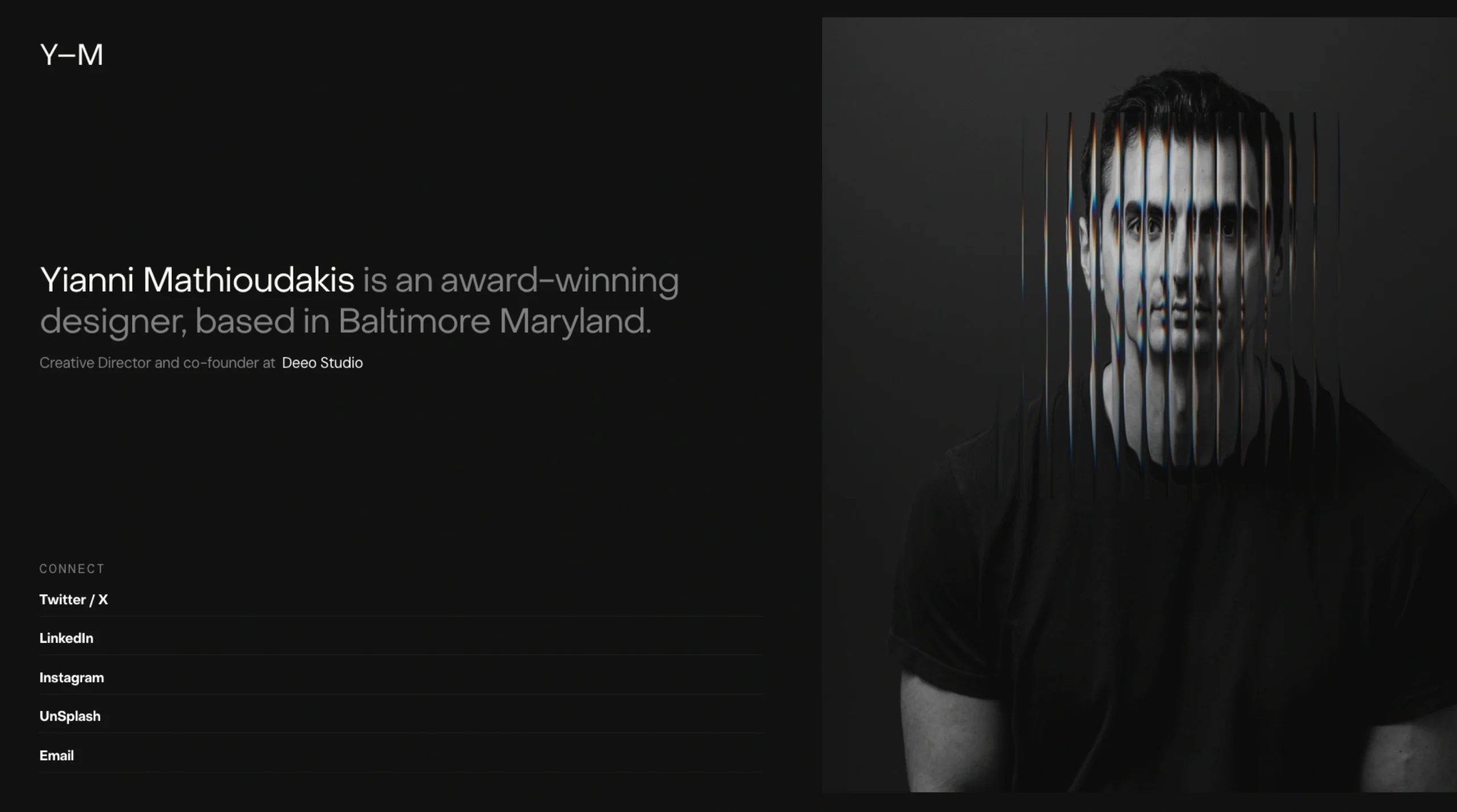 Yianni Mathioudakis - UI UX Showcase
