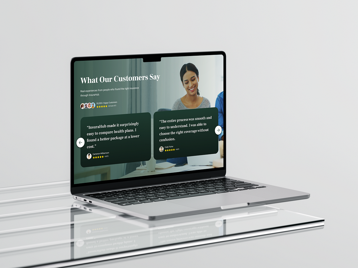 InsuraHub Insurance Website Image 2