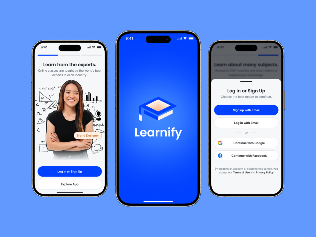 E-Learning Mobile App