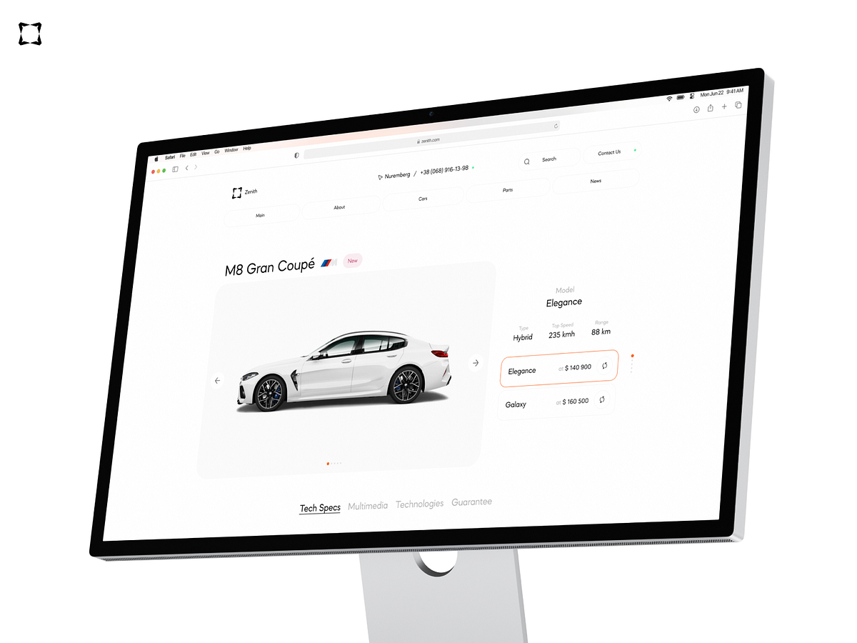 car configurator \ Zenith® Image 0