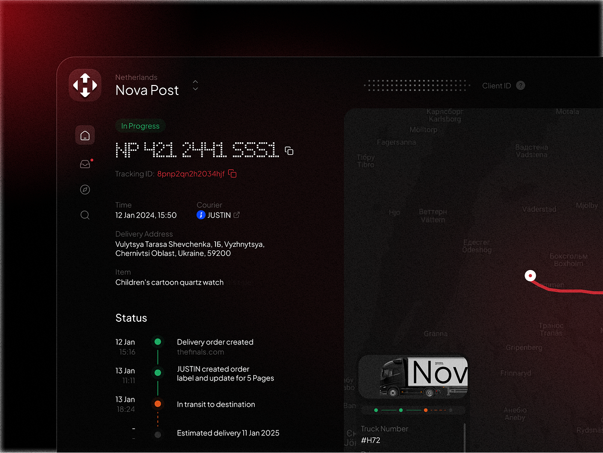 delivery website \ nova post Image 0