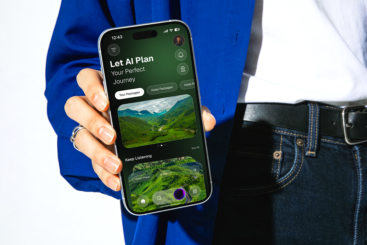 AI Travel Planner Mobile App Image 2