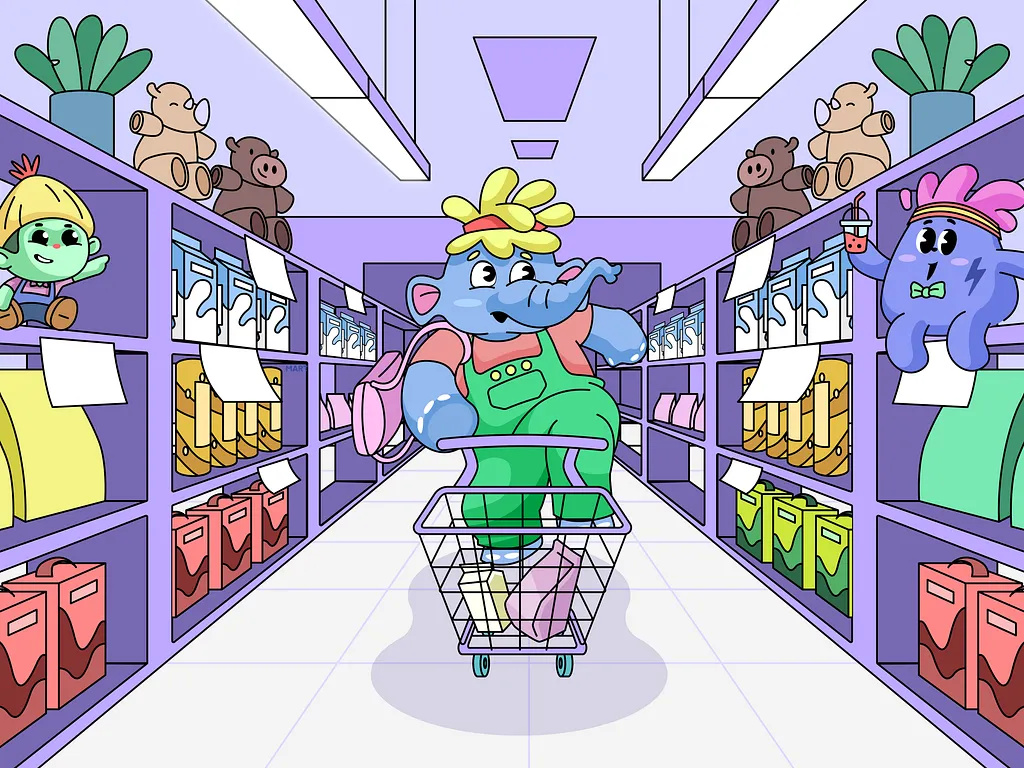 ZuZu Mart Illustration - Snack Squad Character Design Image 7