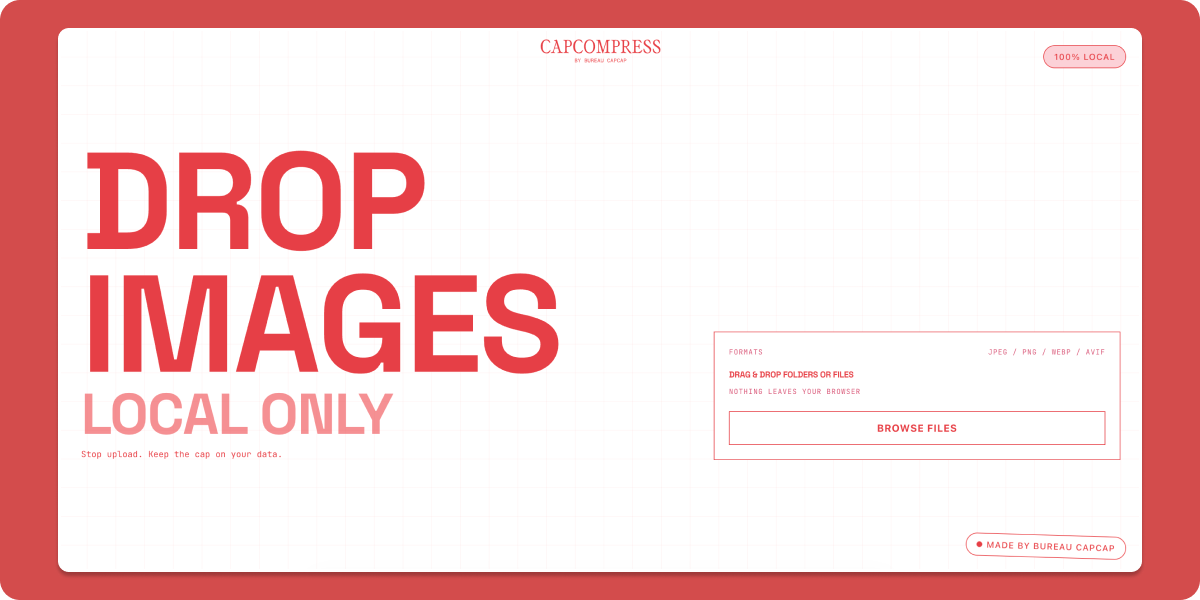 CapCompress — Batch Image Compression