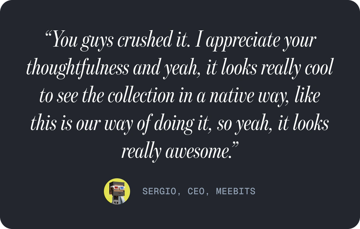 Meebits website Image 5