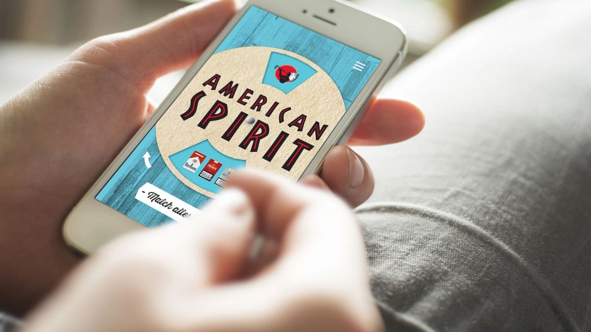 Gamified product launch campaign — American Spirit
