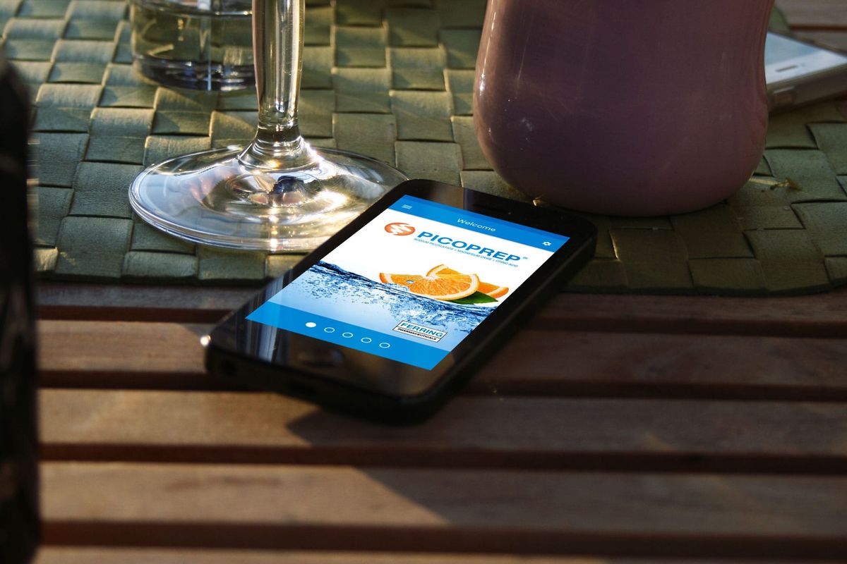 Pharma App for iOS and Android — Ferring Picoprep